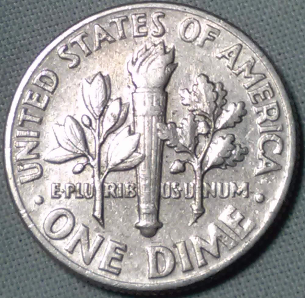 1970-D-Dime-With-Reverse-Of-A-1968-S-Proof-Dime-Change-Find